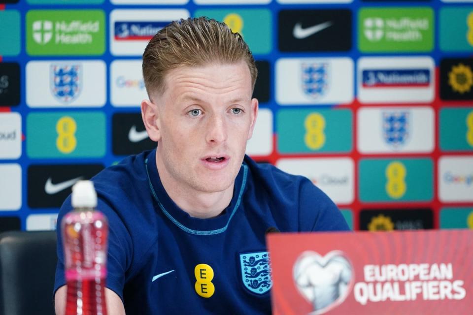 Jordan Pickford has ‘sniffed’ major success – now he wants England to finish the job (Zac Goodwin/PA) (PA Wire)