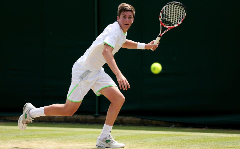 Norrie was an exceptionally gifted youngster - GETTY IMAGES