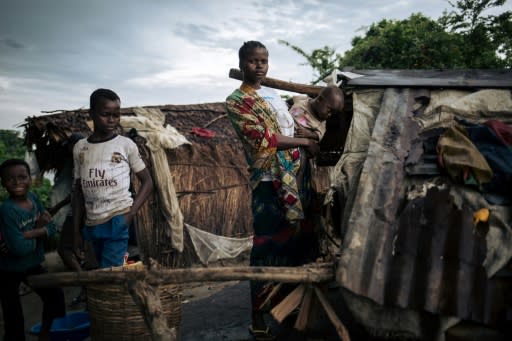 Several hundred displaced people in DR Congo have found refuge on islets of the Congo River after fleeing a tribal massacre in mid-December that claimed at least 535 lives
