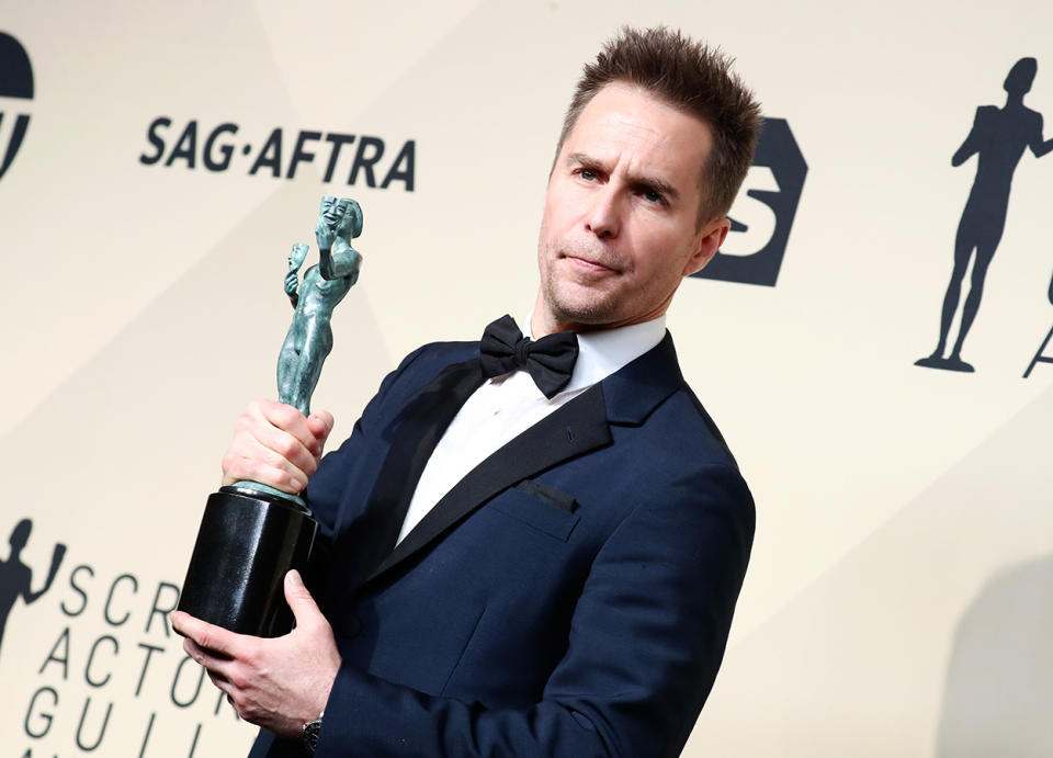 Bester Nebendarsteller – Film: Sam Rockwell (“Three Billboards Outside Ebbing, Missouri”)