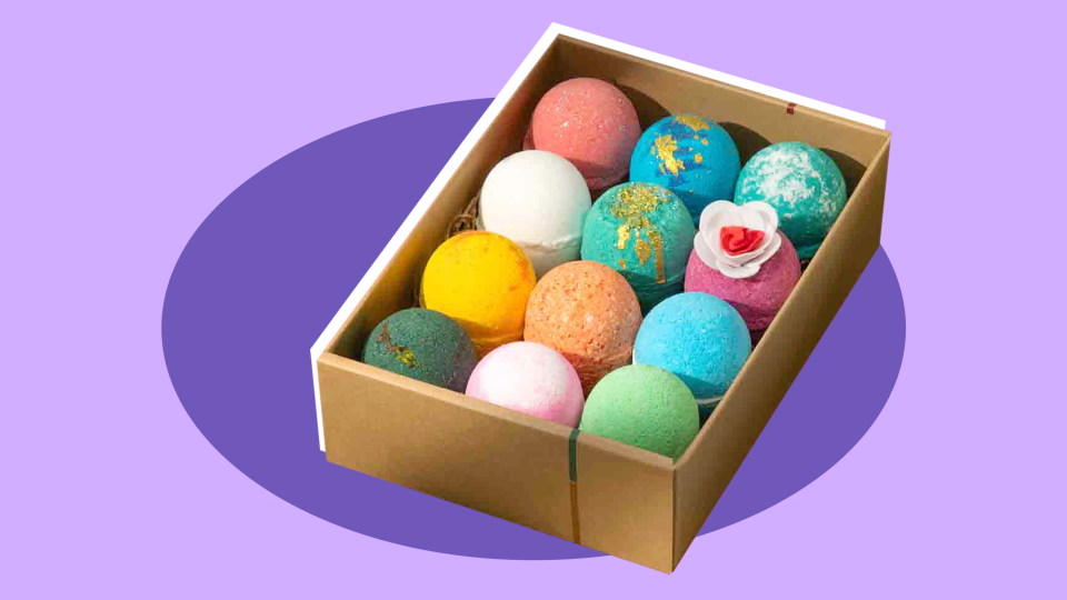 Mother's Day gifts for new moms: LifeAround2Angels bath bombs.