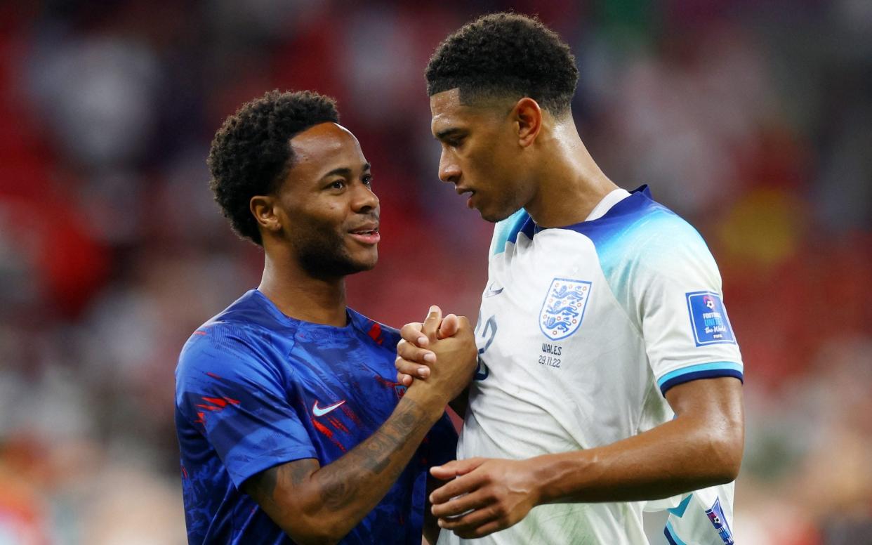 Raheem Sterling and Jude Bellingham - England vs France: Raheem Sterling returns and Declan Rice 'feels fine' - Paul Childs/Reuters