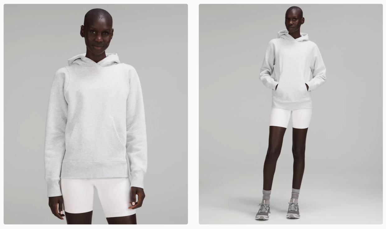 The Loungeful Hoodie is lightweight, cozy and perfect whether you're spending the day on the couch or running errands (Photos via Lululemon)