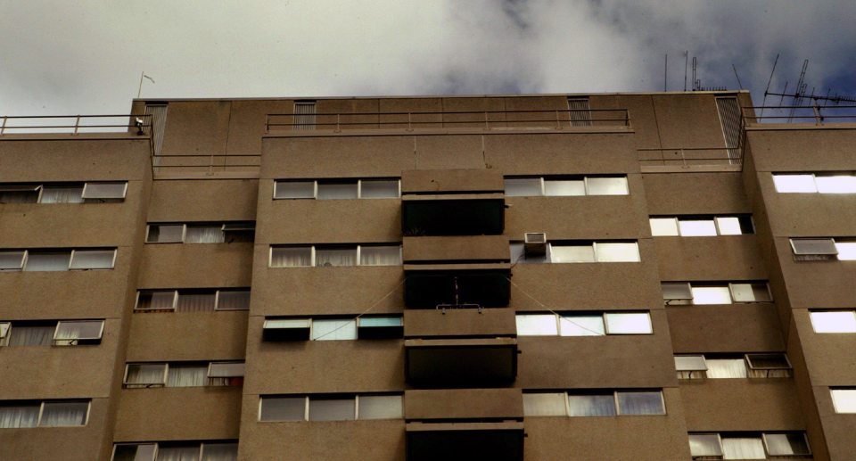 A public housing unit block in Sydney