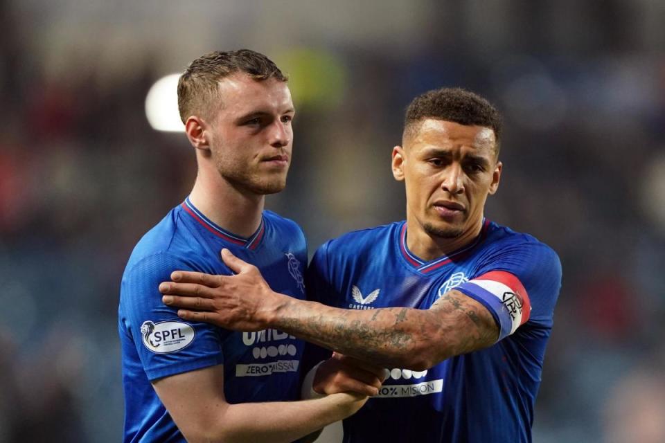 Rangers defender Leon King is hoping for more first team minutes after making his first start in a year against Dundee. <i>(Image: PA)</i>