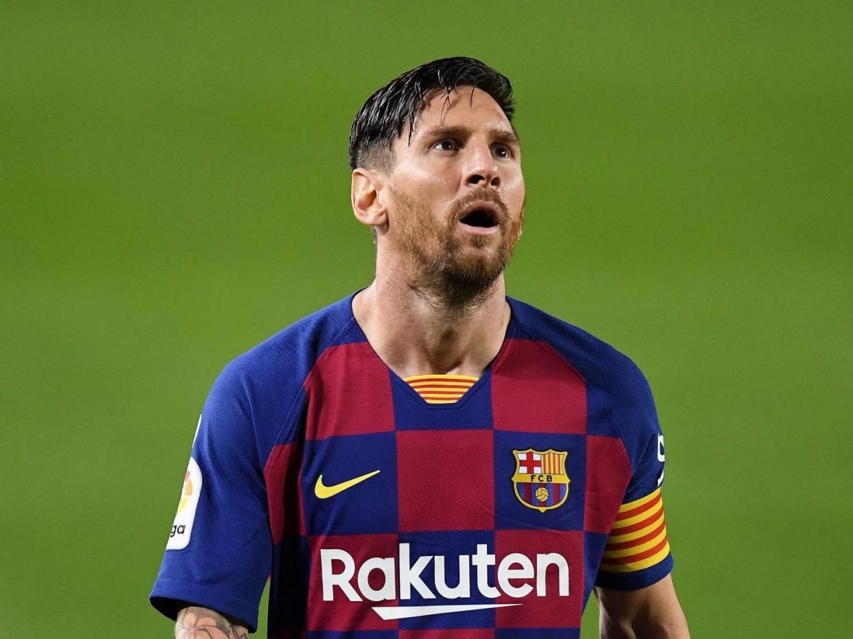 Barcelona captain Lionel Messi: Getty