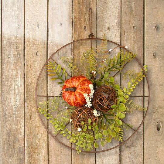 6) Harvest Flower Circular Decoration