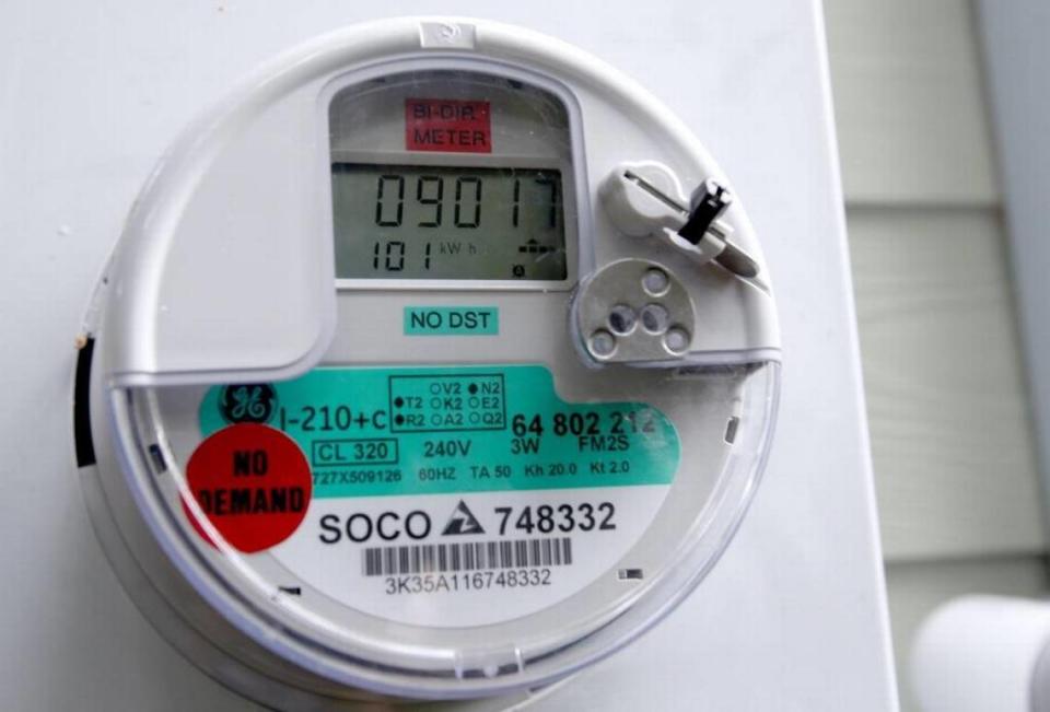 Matt and Lea Campbell have a special bi-directional meter that measures electricity flow in two directions. They are able to sell the excess energy that their solar panels produce to their utility company.