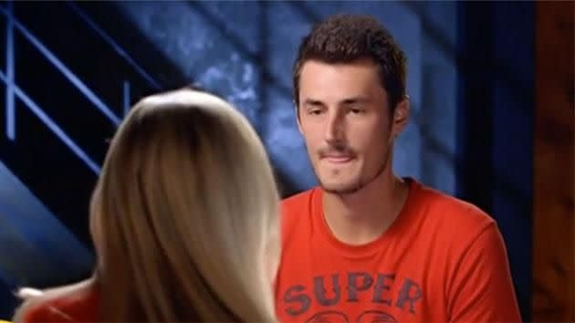 Tomic admitted to Channel 7 he had no love for tennis. Pic: Ch7