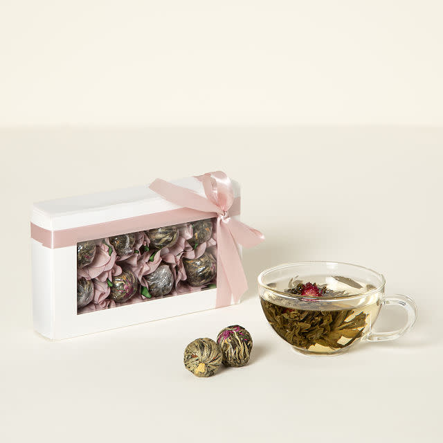 <p><a href="https://go.redirectingat.com?id=74968X1596630&url=https%3A%2F%2Fwww.uncommongoods.com%2Fproduct%2Fhand-sewn-blooming-tea-gift-set&sref=https%3A%2F%2Fwww.goodhousekeeping.com%2Fholidays%2Fgift-ideas%2Fg1560%2Fgifts-for-mom%2F" rel="nofollow noopener" target="_blank" data-ylk="slk:Shop Now;elm:context_link;itc:0;sec:content-canvas" class="link ">Shop Now</a></p><p>Hand-Sewn Blooming Tea Gift Set</p><p>uncommongoods.com</p><p>$40.00</p>