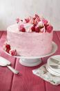 <p>This fluffy, feminine cake is topped with meringues and edible flowers - fit for any mom-to-be and her friends. </p><p><a rel="nofollow noopener" href="https://www.countryliving.com/food-drinks/recipes/a41986/raspberry-pink-velvet-cake-recipe/" target="_blank" data-ylk="slk:Get the recipe from Country Living.;elm:context_link;itc:0;sec:content-canvas" class="link ">Get the recipe from <em>Country Living</em>.</a></p>