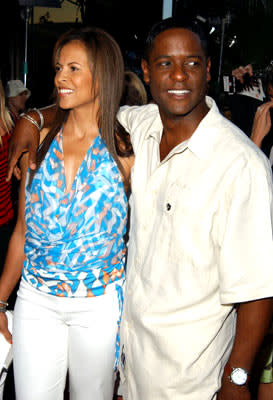 Blair Underwood and wife Desiree at the Beverly Hills premiere of Paramount Pictures' The Manchurian Candidate