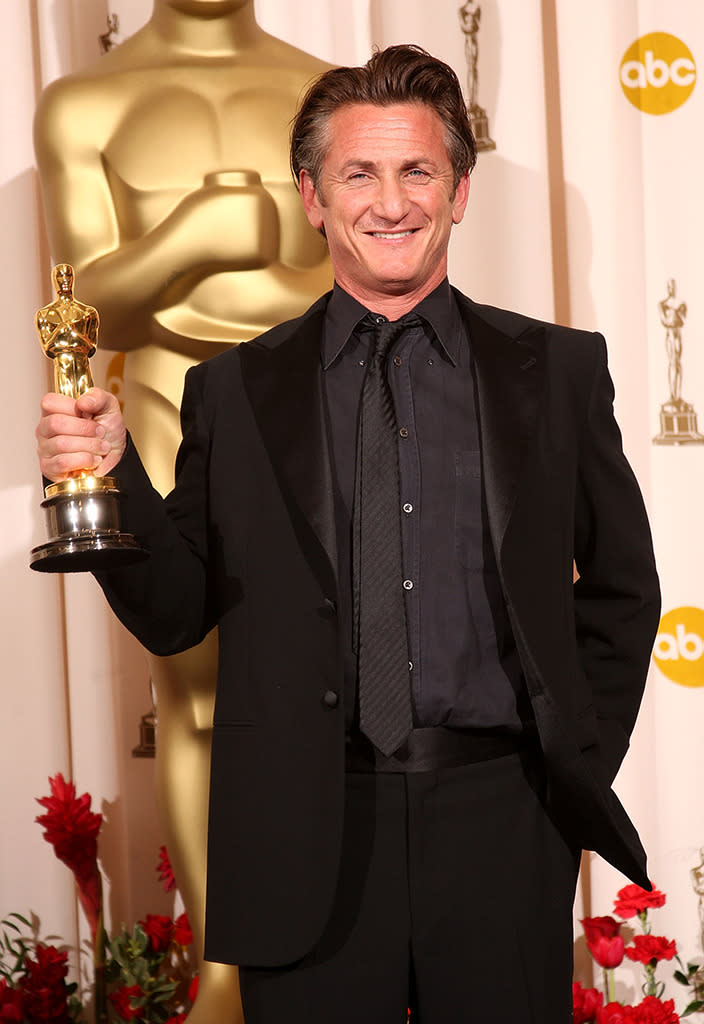 Sean Penn, Best Actor nominee (1996, 2000, 2002)