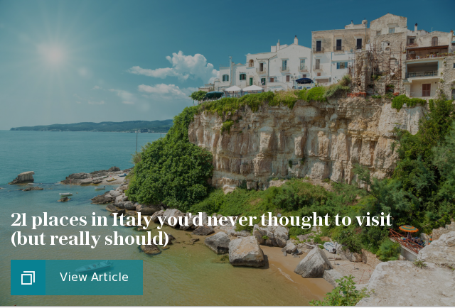 21 places in Italy you never thought to visit (but should)