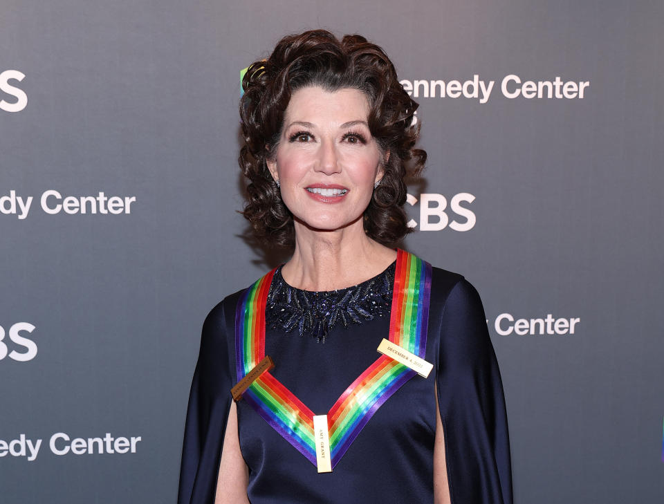 WASHINGTON, DC - DECEMBER 04: Honoree Amy Grant attends the 45th Kennedy Center Honors ceremony at The Kennedy Center on December 04, 2022 in Washington, DC. (Photo by Paul Morigi/Getty Images)