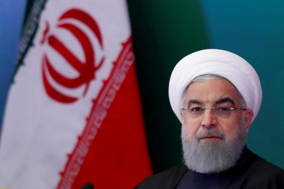 Nuclear deal: Iranian President Hassan Rouhani has issued a warning to Donald Trump (REUTERS)