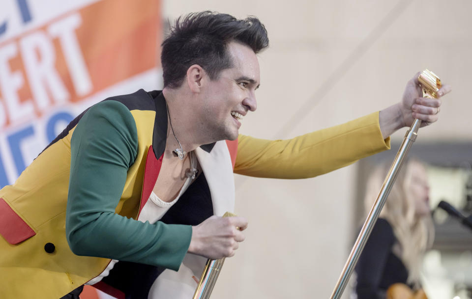 Brendon Urie of Panic! At The Disco (Nathan Congleton / NBC)