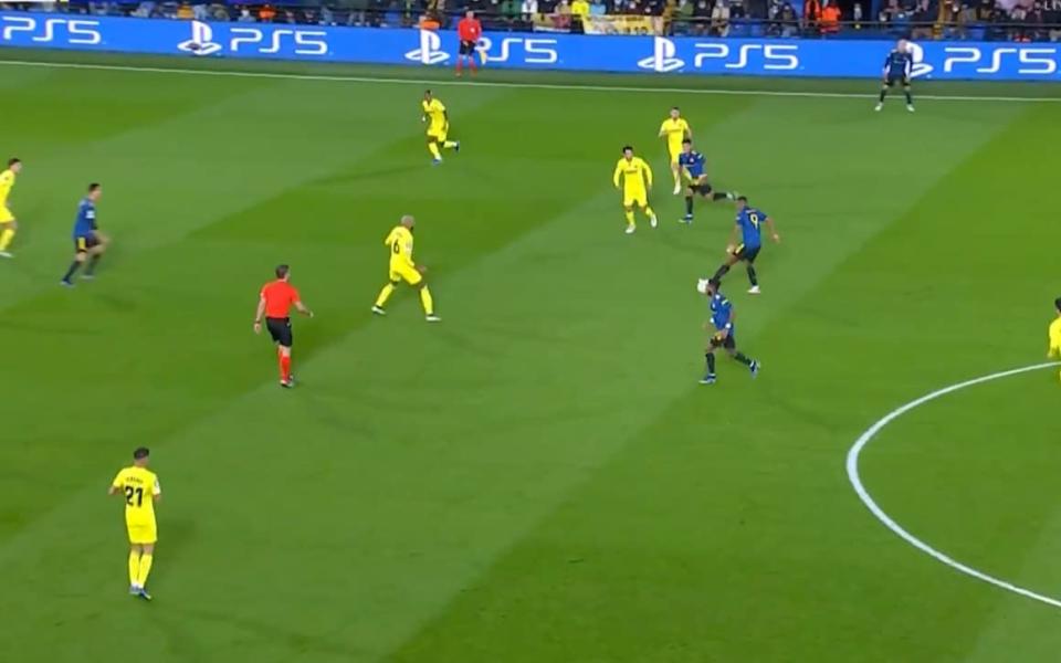 Jadon Sancho vs Villarreal - BT SPORT