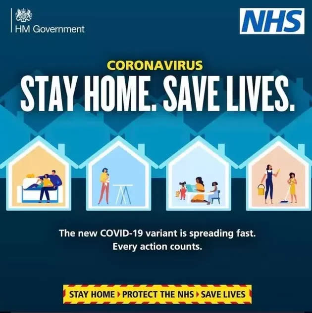 The government pulled the advert following the backlash.  (Photo: UK Government)