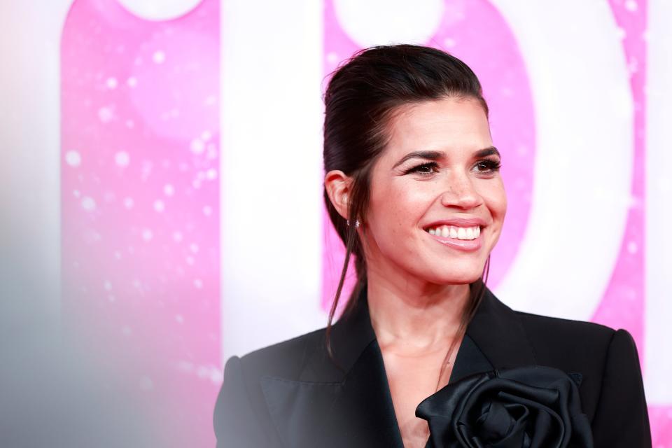 America Ferrera at a "Barbie" premiere event in Sydney, Australia, last month.