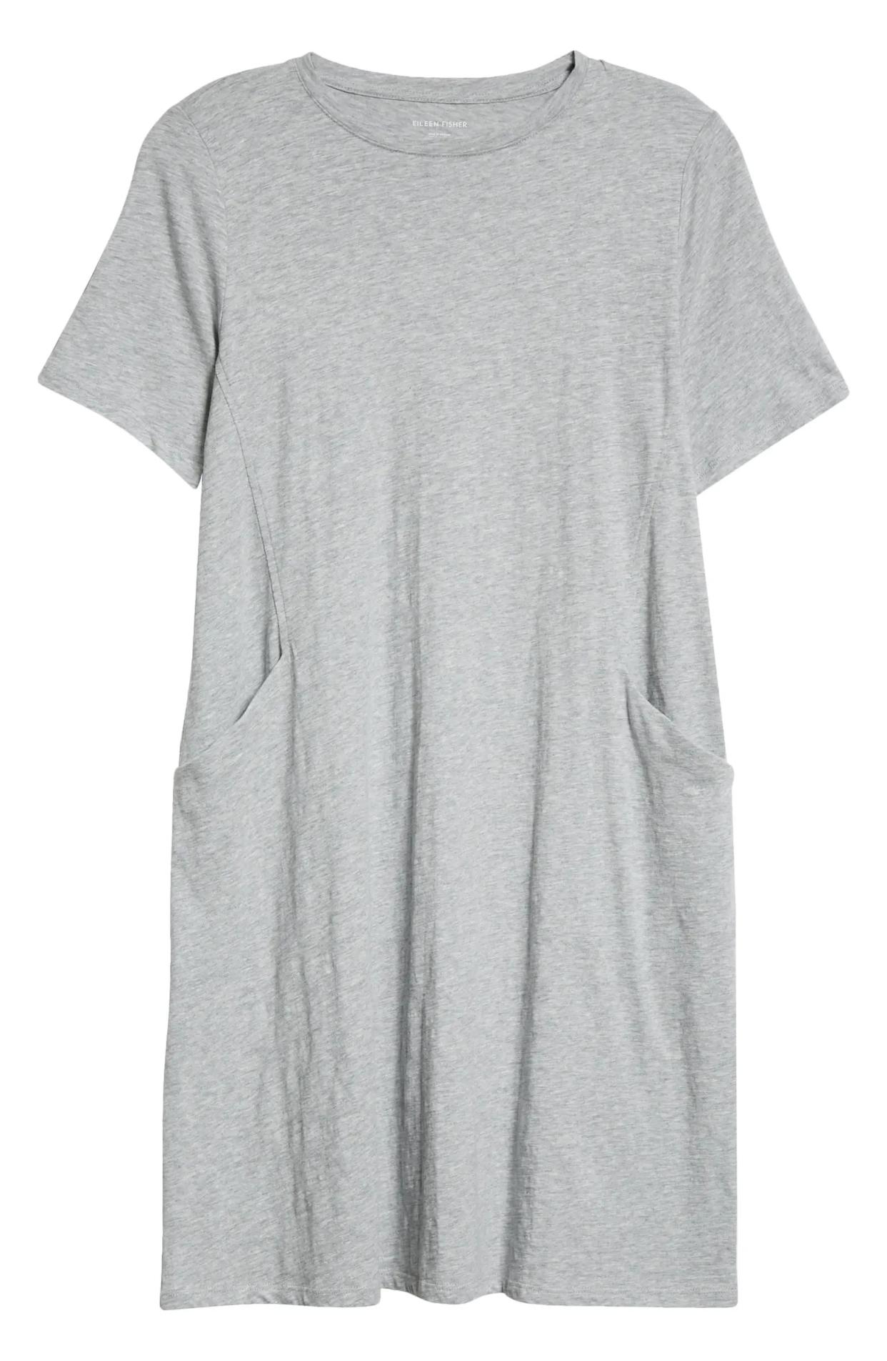 Eileen Fisher Organic Cotton T-Shirt Dress