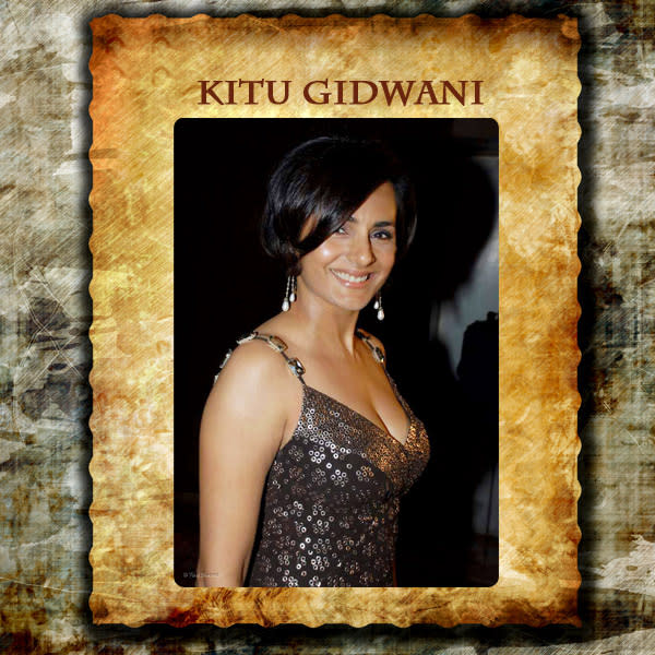 Kitu Gidwani: Best known for her role in Swabhimaan as Svetlana Banerjee, Kitu Gidwani made her television debut in 1984 on the TV soap Trishna, and during the 1980s and '90s, gave some memorable performances in TV serials like Air Hostess and Junoon which garnered enough eyeballs for her bed scene with actor Raj Zutshi in the serial. She acted in a number of French and English plays and subsequently acted in a French film "Black" (1987). Gidwani received critical acclaimed for her roles in Dance of the Wind (1997), Deepa Mehta's Earth (1998) and Govind Nihalani's Rukhmavati Ki Haveli (1991), Kamal Haasan's Abhay and Deham (2001). She was last seen in multi-starrer Hindi serials Kaashish and Kulvadhu.