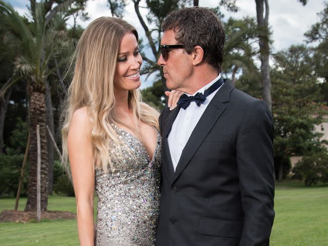 <p>Pascal Le Segretain/amfAR15/WireImage</p> Nicole Kimpel and actor Antonio Banderas attend amfAR's 22nd Cinema Against AIDS Gala in 2015