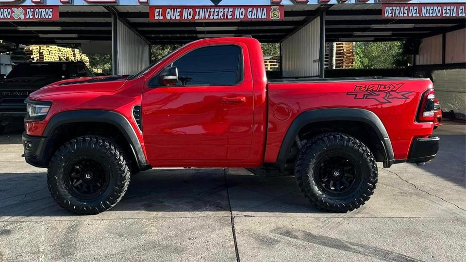 Single-Cab, Short-Bed Ram TRX Is Like a Photoshop Brought to Life photo