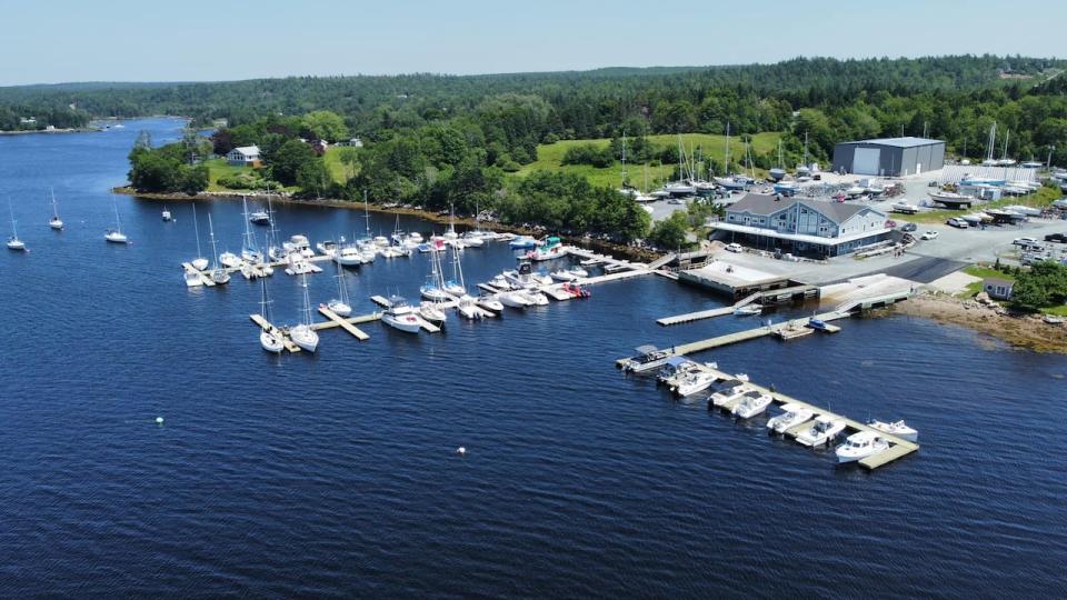 Shining Waters Marina in Tantallon.