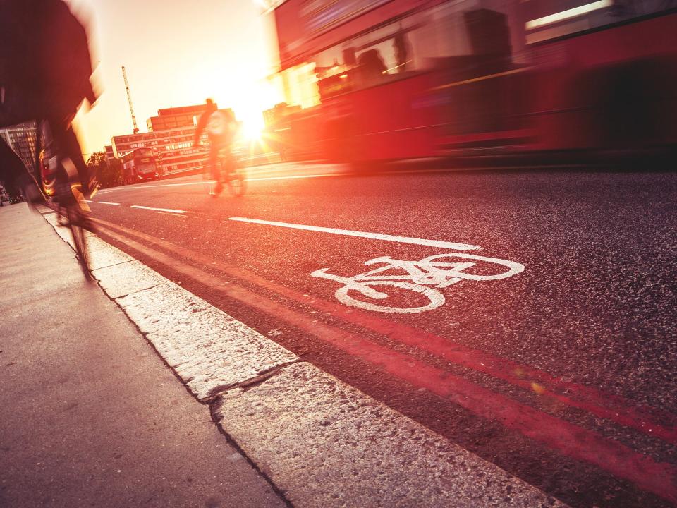 The Mayor of London is aiming to dramatically increase the number of cycle lanes in the capitaliStock