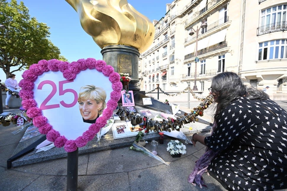 Tributes to Princess Diana on the 25th Anniversary of Her Death