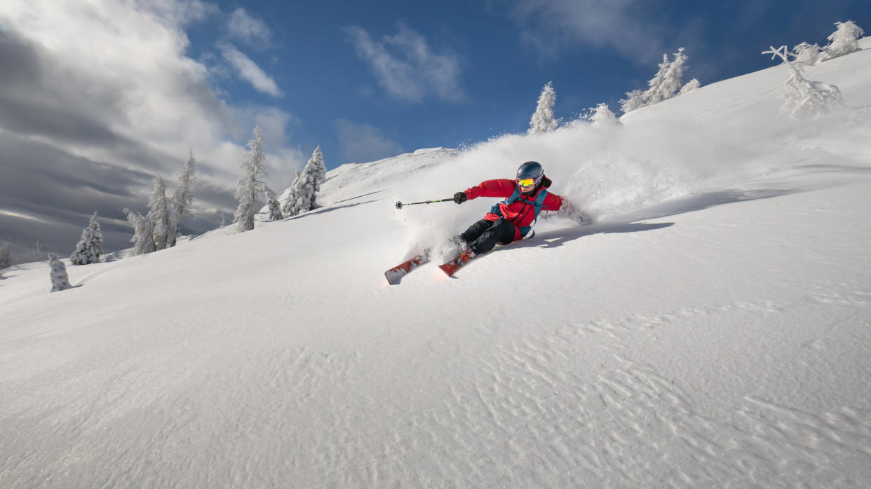  Which winter sport is for you?: skiing. 