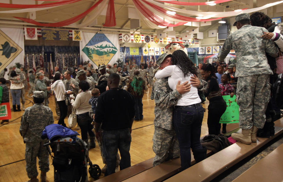 Soldiers Return To Fort Carson After Seven-Month Deployment In Iraq