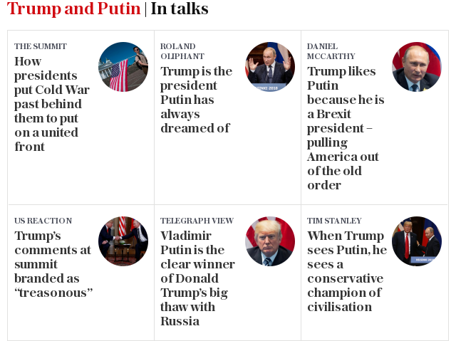 Trump and Putin | In talks