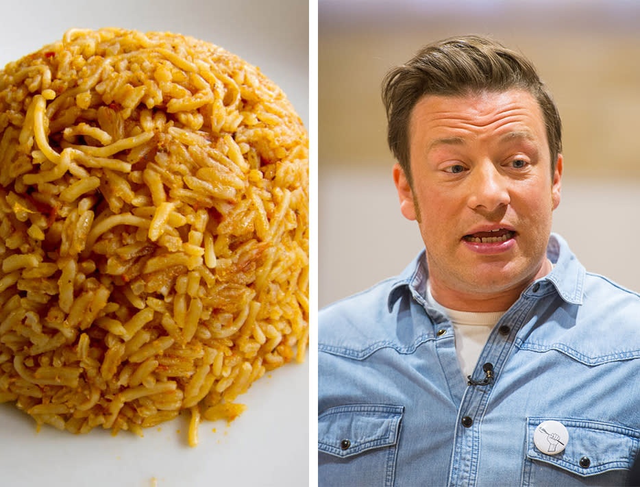 Jamie Oliver’s jollof rice