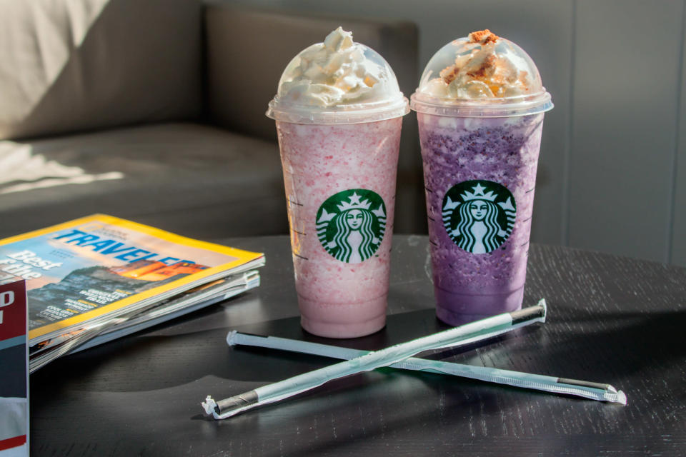 Starbuck's frappucinos