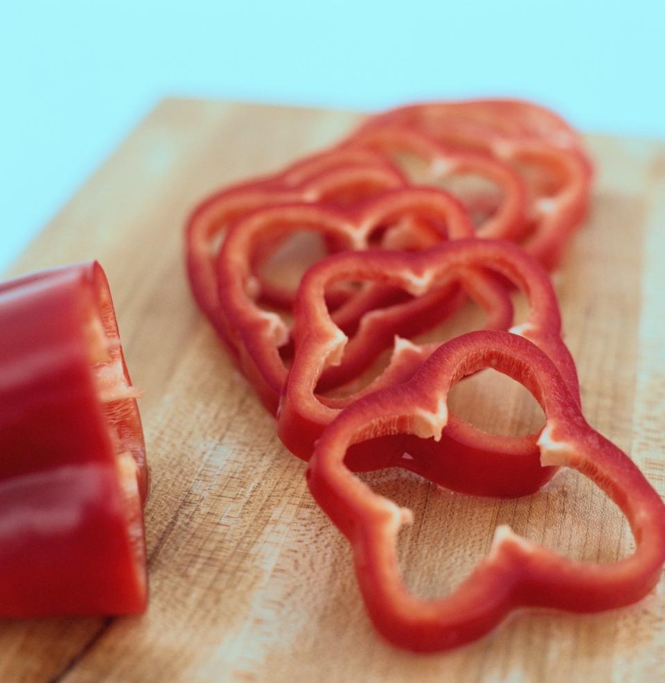 Red peppers