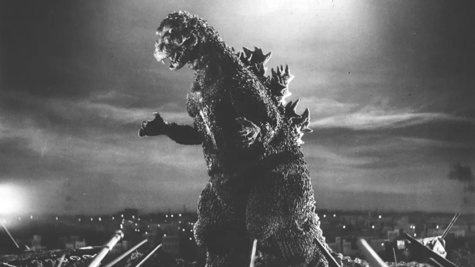 <p>Toho</p><p>Where to watch: Apple TV+</p><p>Any Godzilla fan needs to see where it all started. If the ‘60s movies started a swerve into silliness and slapstick, the first film established Godzilla’s tragic origins as the result of atomic bombs dropped on Hiroshima and Nagasaki. Dark, sobering and at times moving.</p>