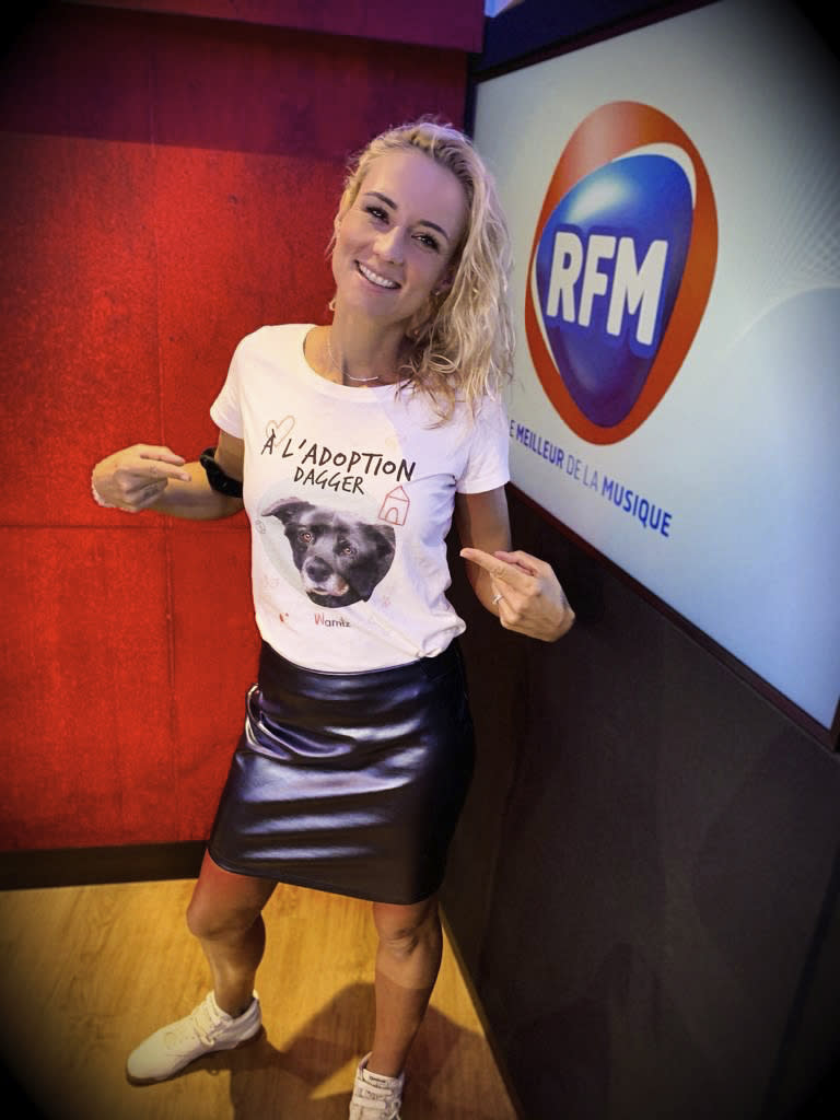 L'animatrice Elodie Gossuin