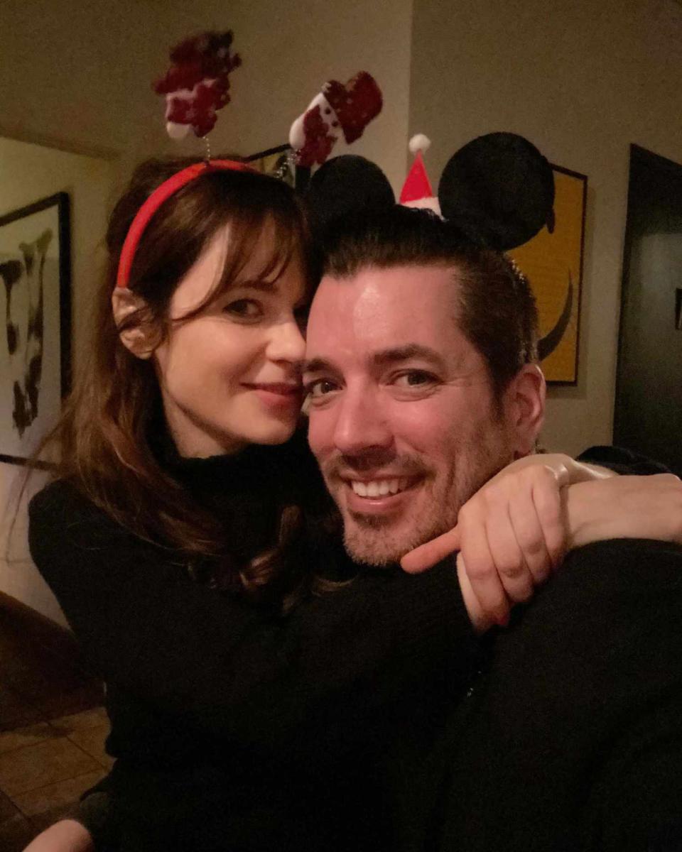 Zooey Deschanel and Jonathan Scott Celebrate Anniversary