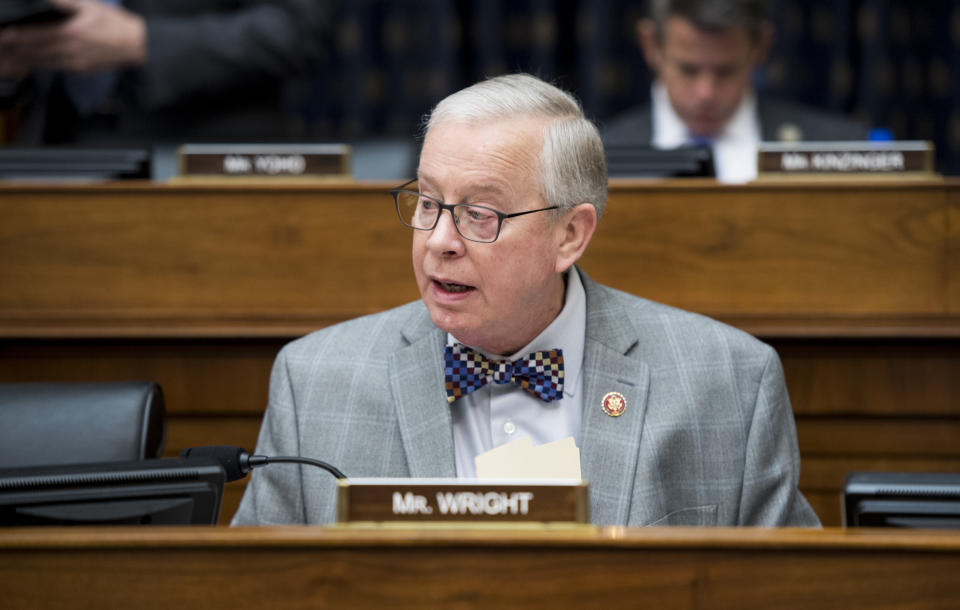 Rep. Ron Wright (R-Texas) at a House Foreign Affairs Committee hearing in March. (Photo: Bill Clark via Getty Images)