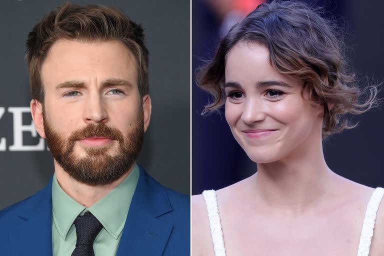 Chris Evans y Alba Baptista