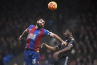 Football Soccer - Crystal Palace v Chelsea - Barclays Premier League - Selhurst Park - 3/1/16Crystal Palace's Mile Jedinak in action with Chelsea's John Obi MikelReuters / Dylan MartinezLivepic