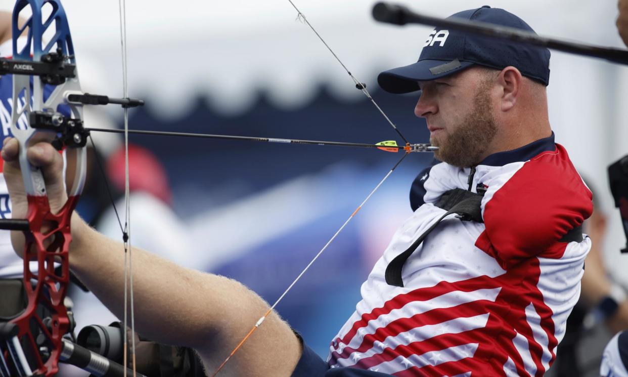 <span>Matt Stutzman’s Paralympic career stretches back to London 2012.</span><span>Photograph: Nathalee Simoneau/AP</span>