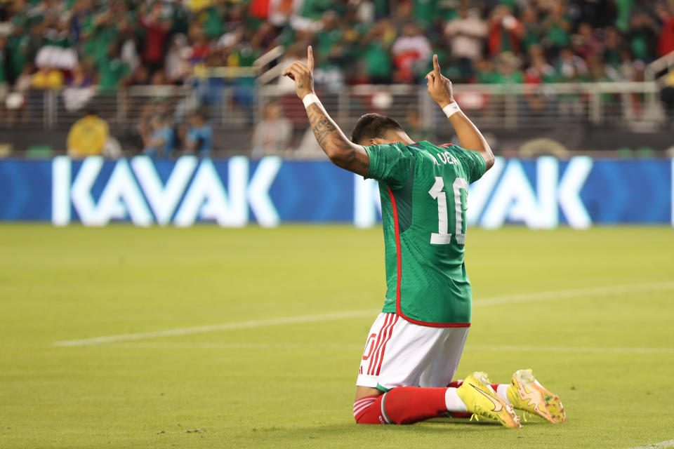 Alexis Vega pinta para ser el extremo titular en el juego inaugural de México contra Polonia. (Foto: Omar Vega/Getty Images)