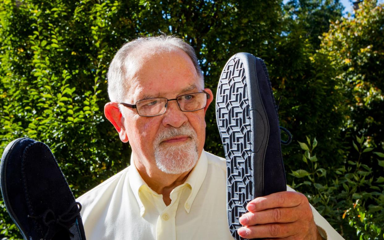 Sam Purdie was horrified to find 'swastikas' on the soles of his new slippers - cascadenews.co.uk