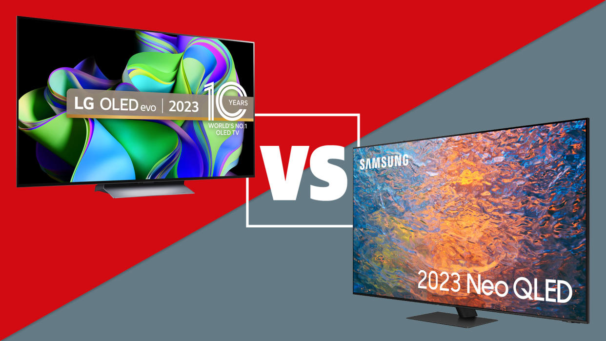  OLED vs QLED: LG C3 and Samsung S95C. 