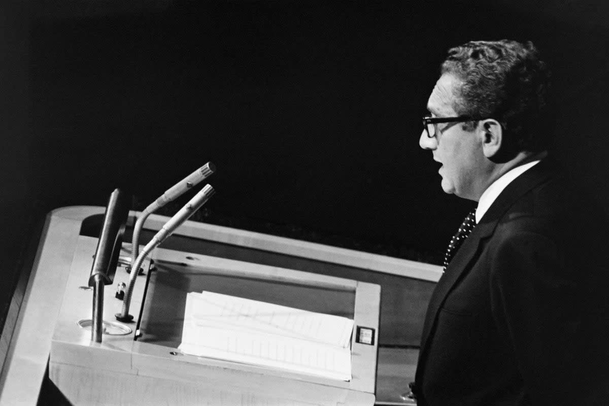 Henry Kissinger’s real legacy? Putting today’s politicians to shame (AFP via Getty Images)