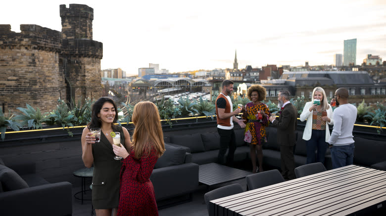 Rooftop bar