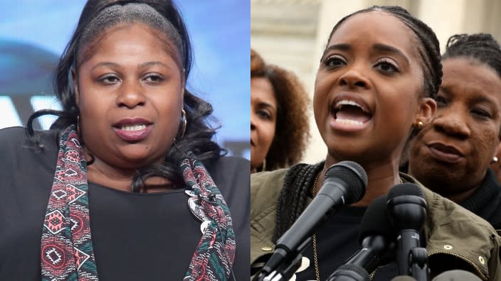 Samaria Rice, mother of Tamir Rice; and activist Tamika D. Mallory